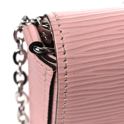 Louis Vuitton Epi Pochette Felicie Rose Ballerine 17 of 20