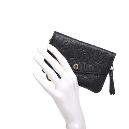 Louis Vuitton Empreinte Key Pouch Black 2 of 8