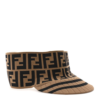 Fendi Nylon FF Stretch Visor Tobacco 7 of 8