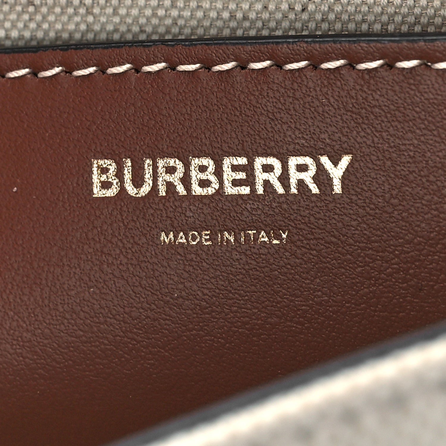 Burberry Canvas Horseferry Print Note Crossbody Bag Natural Tan 6 of 9