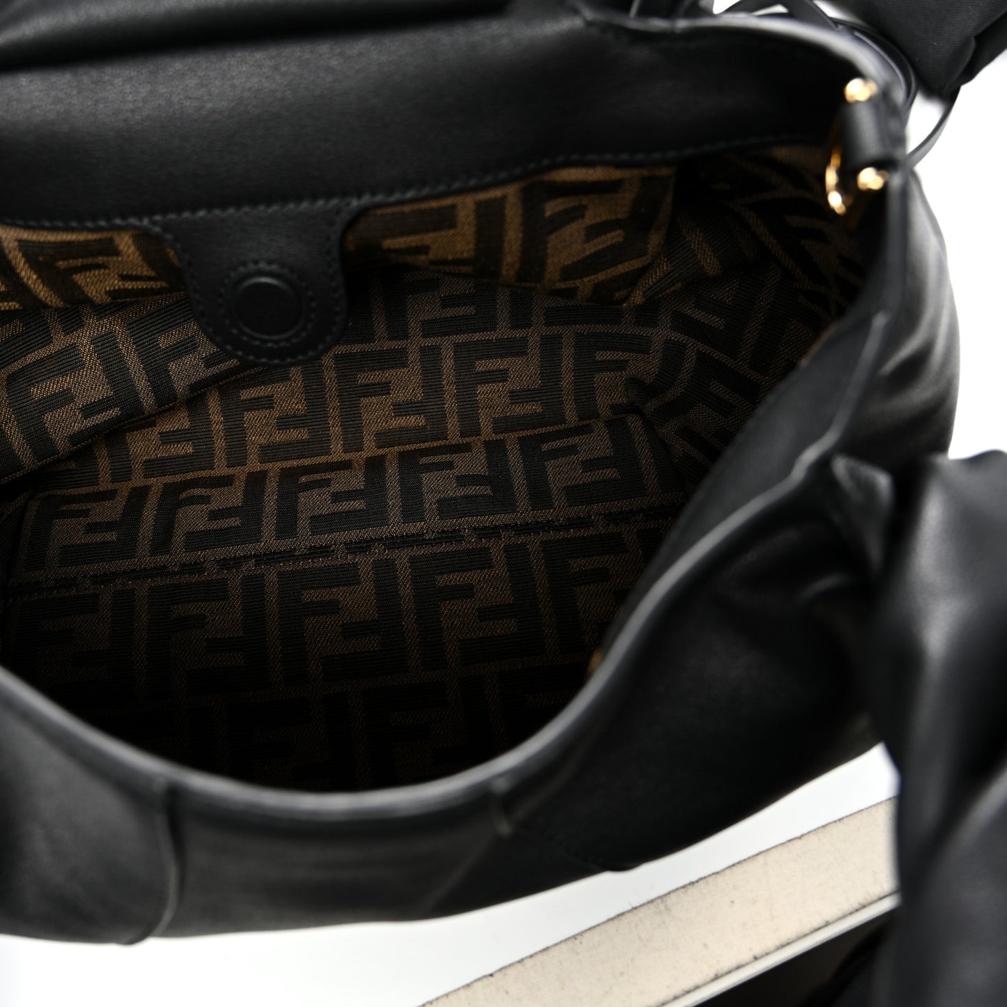Calfskin Small Spy Black
