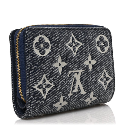 Louis Vuitton Hollographic Monoglam Lou Wallet Blue 5 of 14