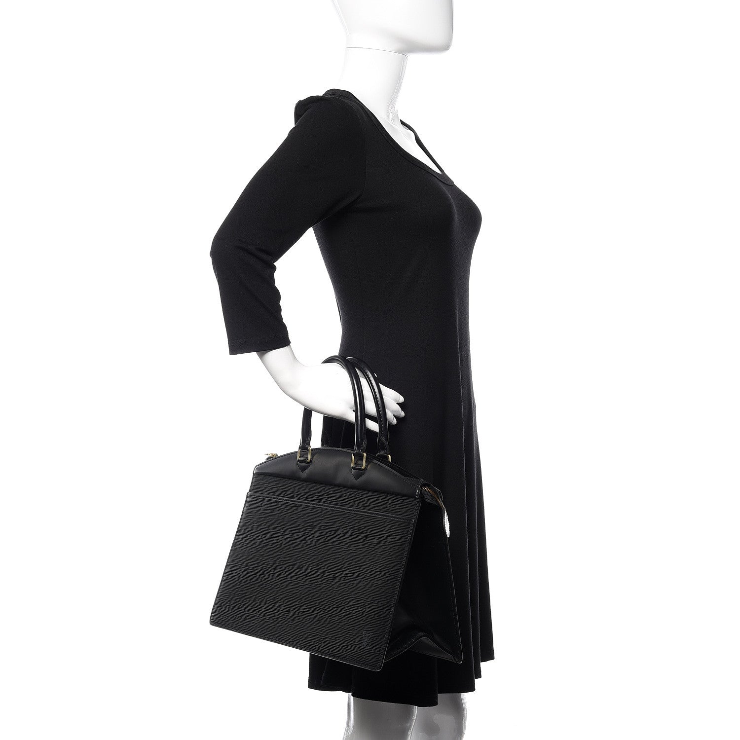 Louis Vuitton Epi Riviera Black 2 of 11