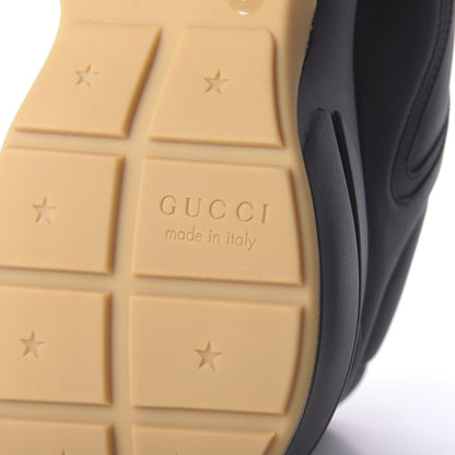 Gucci X MLB Calfskin LA Dodgers Mens Rhyton Sneakers 9 Black 8 of 12