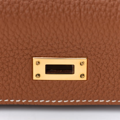 Hermes Togo Kelly Retourne 25 Gold 24 of 37