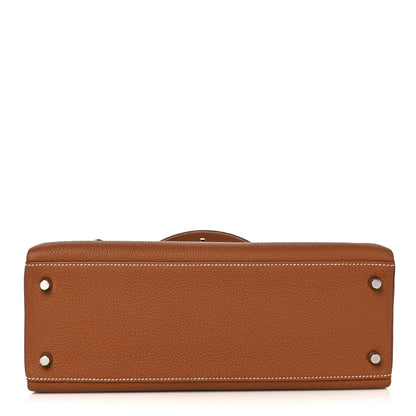 Hermes Togo Kelly Retourne 32 Gold 5 of 34