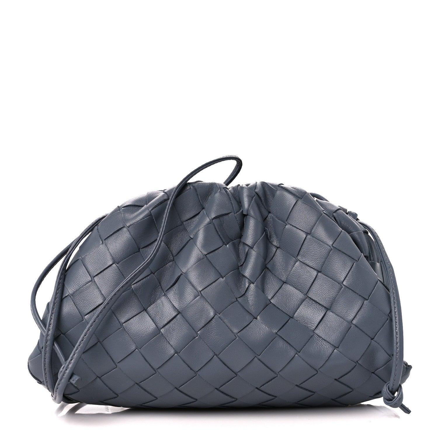 Bottega Veneta Nappa Intrecciato The Mini Pouch Thunder 1 of 11