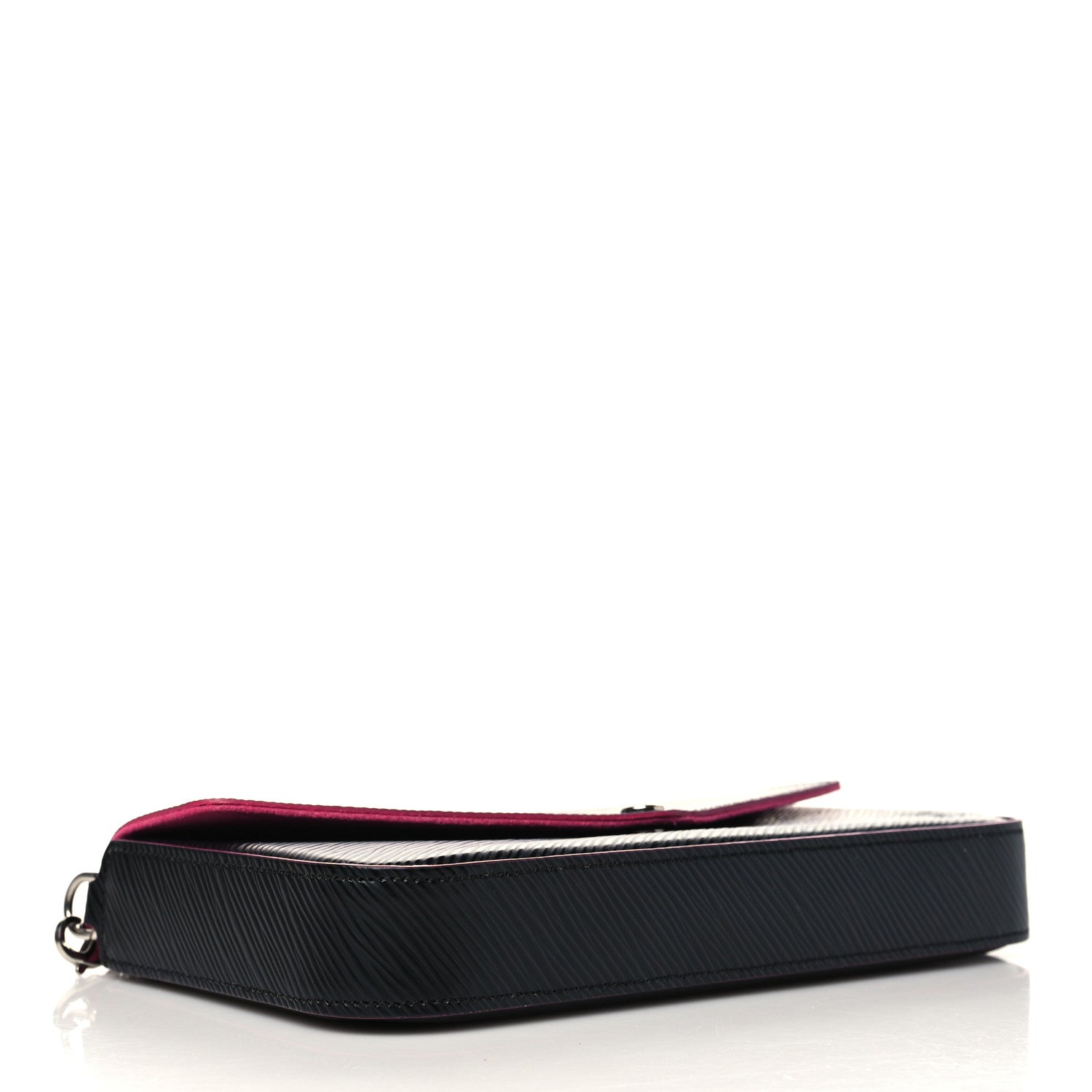 Louis Vuitton Epi Pochette Felicie Black Hot Pink 5 of 7