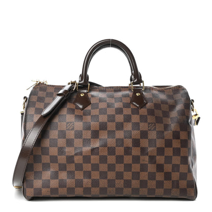 Louis Vuitton Damier Ebene Speedy Bandouliere 35 1 of 11