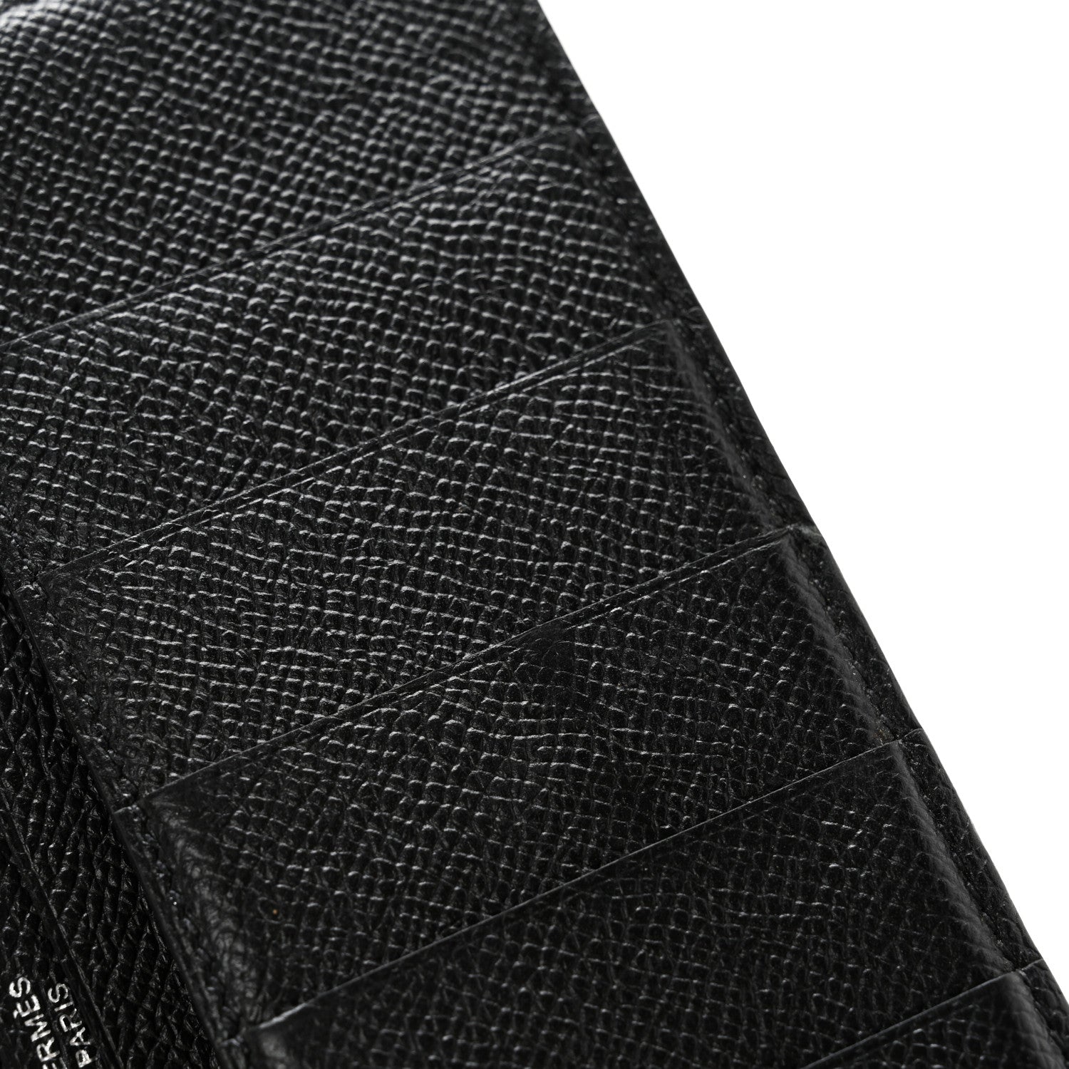 Hermes Epsom Bearn Gusset Wallet Black 8 of 17