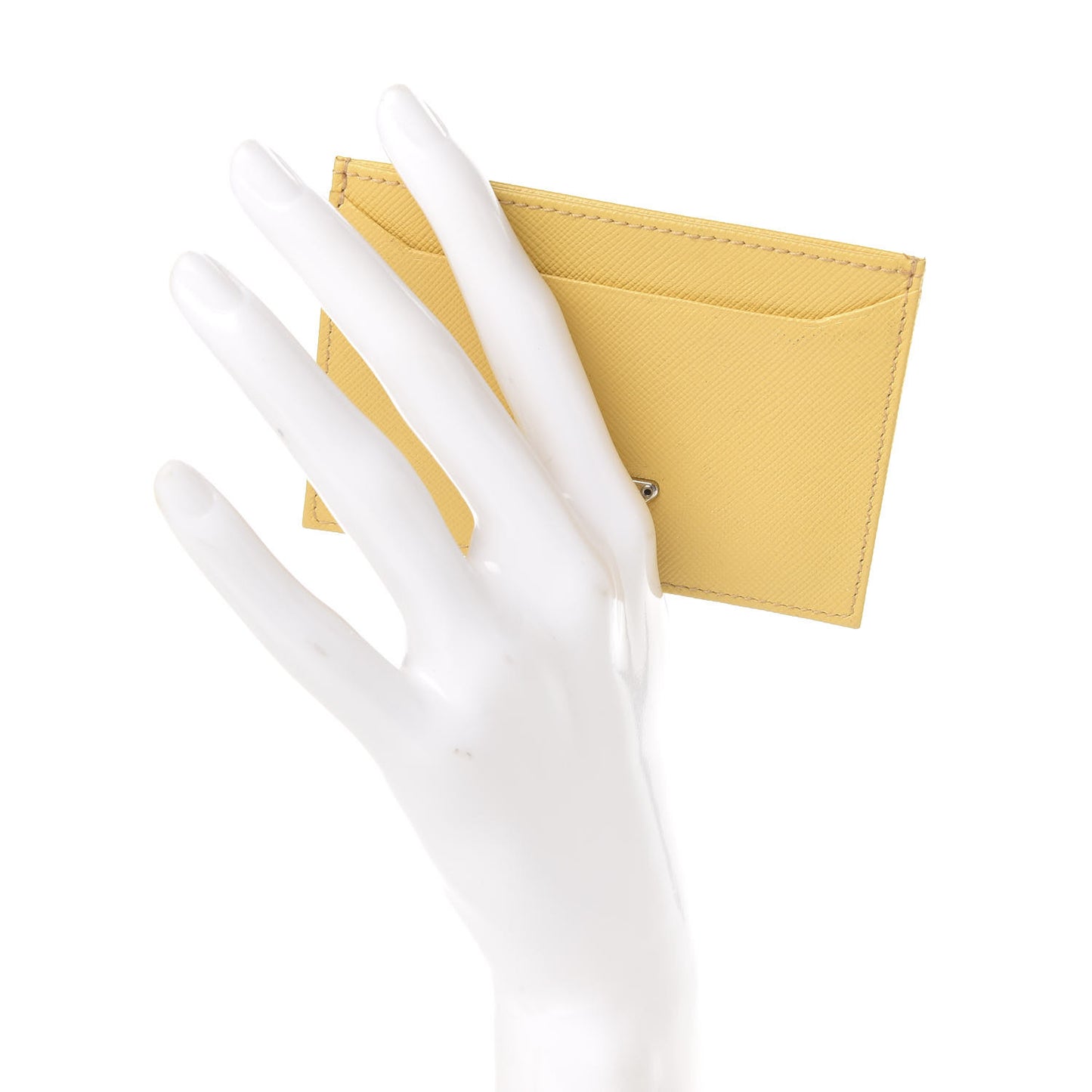 Saffiano Triangle Card Holder Ginestra