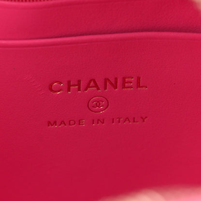 Chanel Caviar Quilted CC Mini Classic Backpack Pink 6 of 10