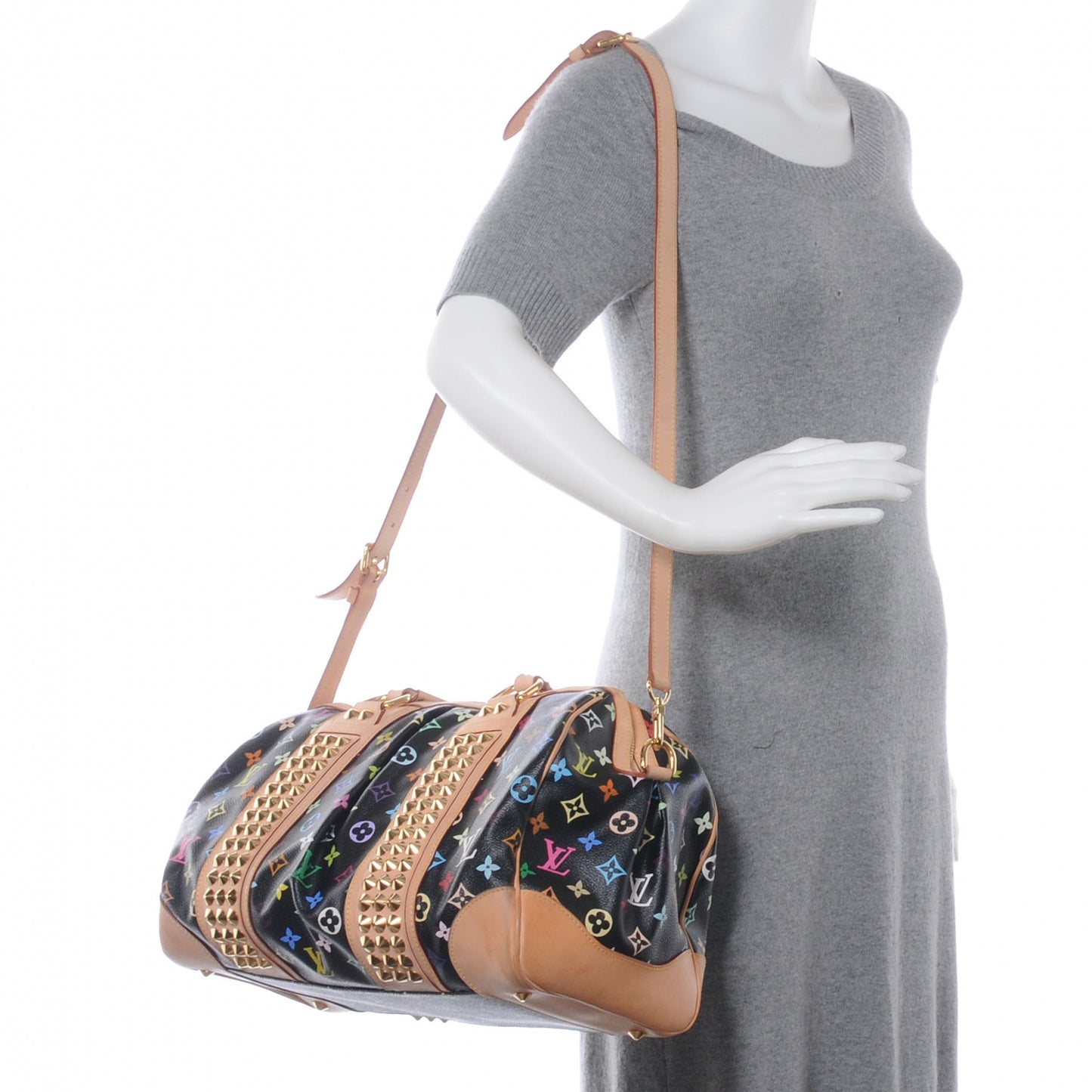 Monogram Multicolor Courtney GM Black