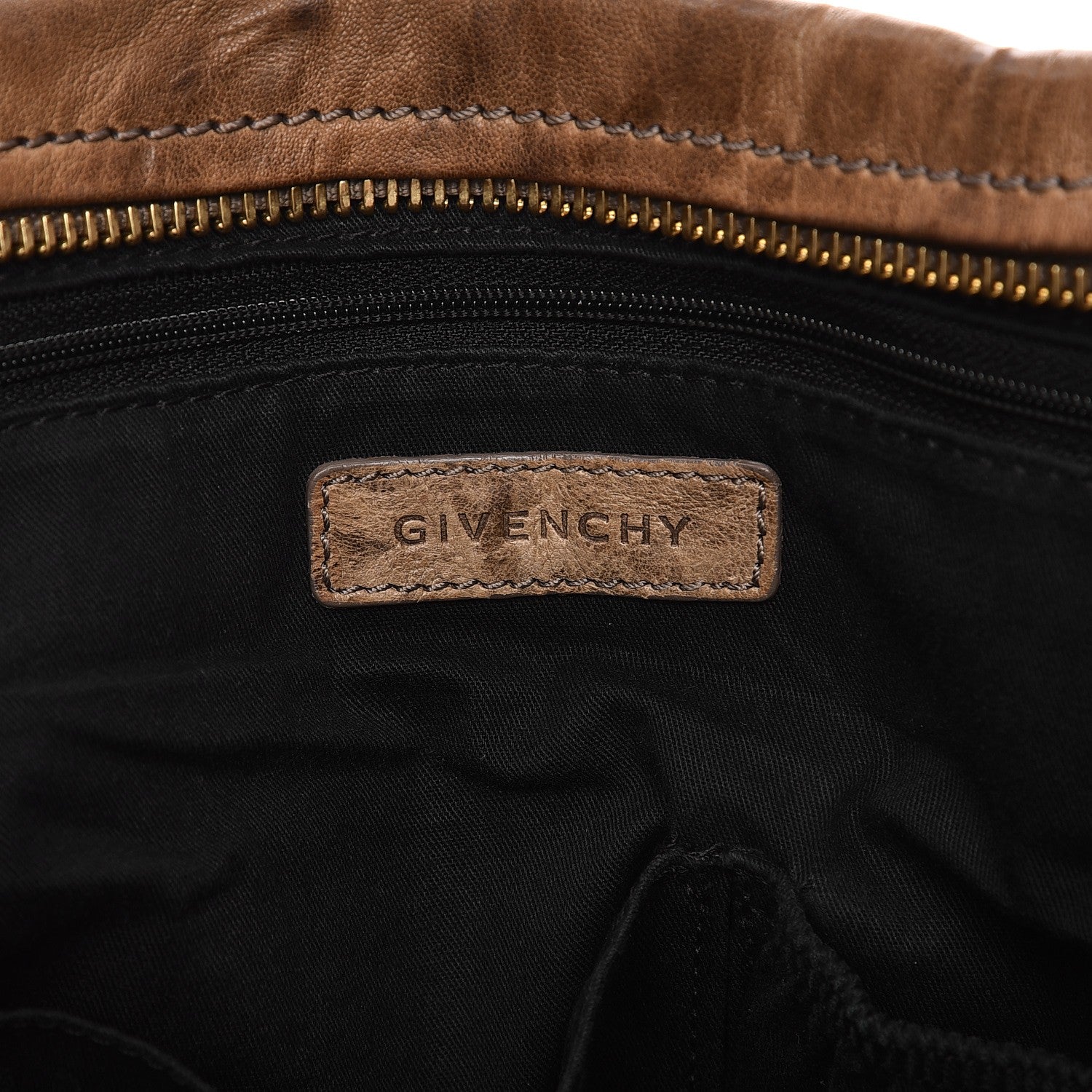 Givenchy Tumbled Sheepskin Large Pandora Brown 7 of 16
