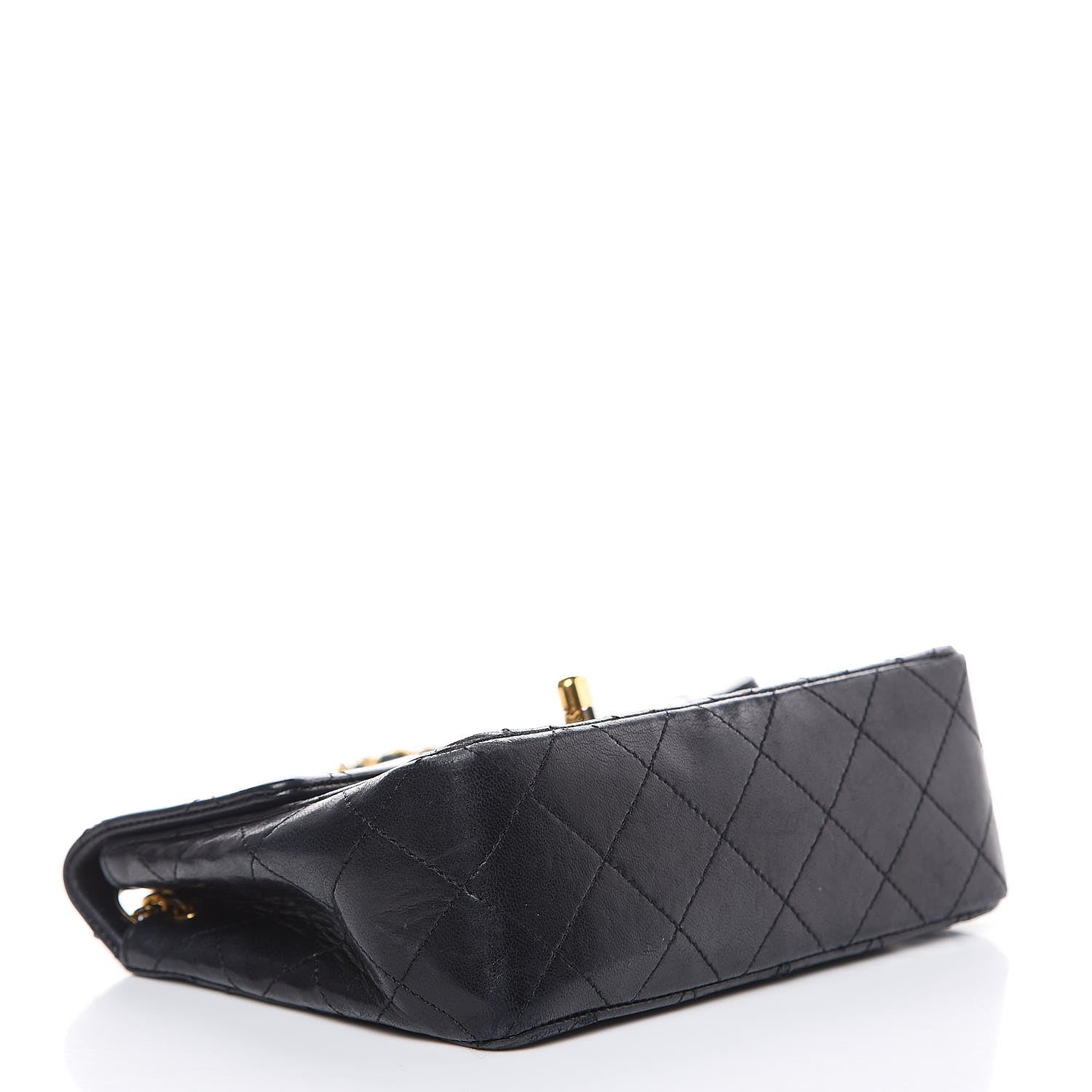 Chanel Lambskin Quilted Mini Square Flap Black 4 of 16