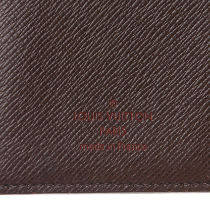 Louis Vuitton Damier Ebene Porte Valeurs Organizer Wallet 6 of 12