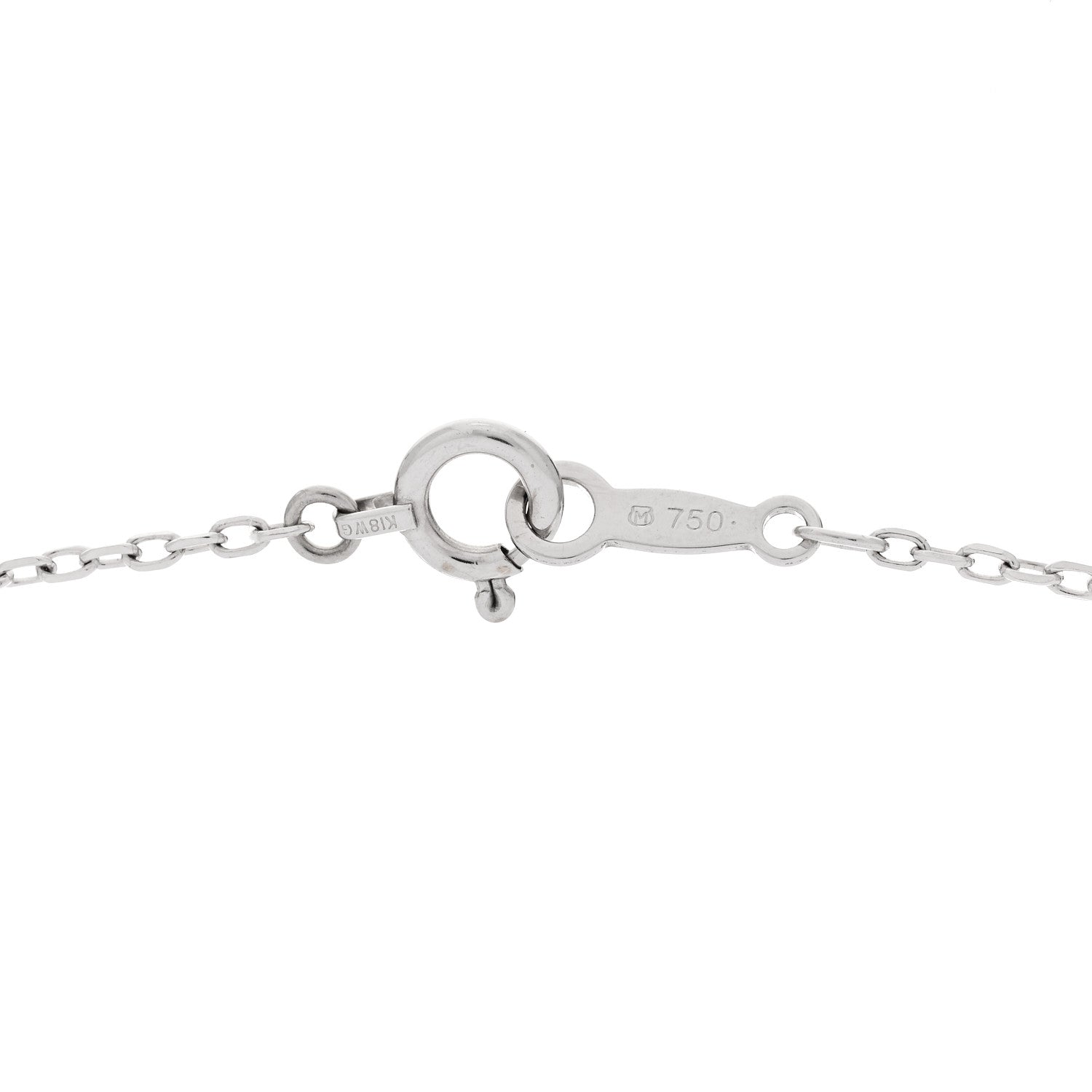 Mikimoto 18K White Gold Akoya Cultured Pearl 8-8.5mm Single Pendant Necklace 4 of 5