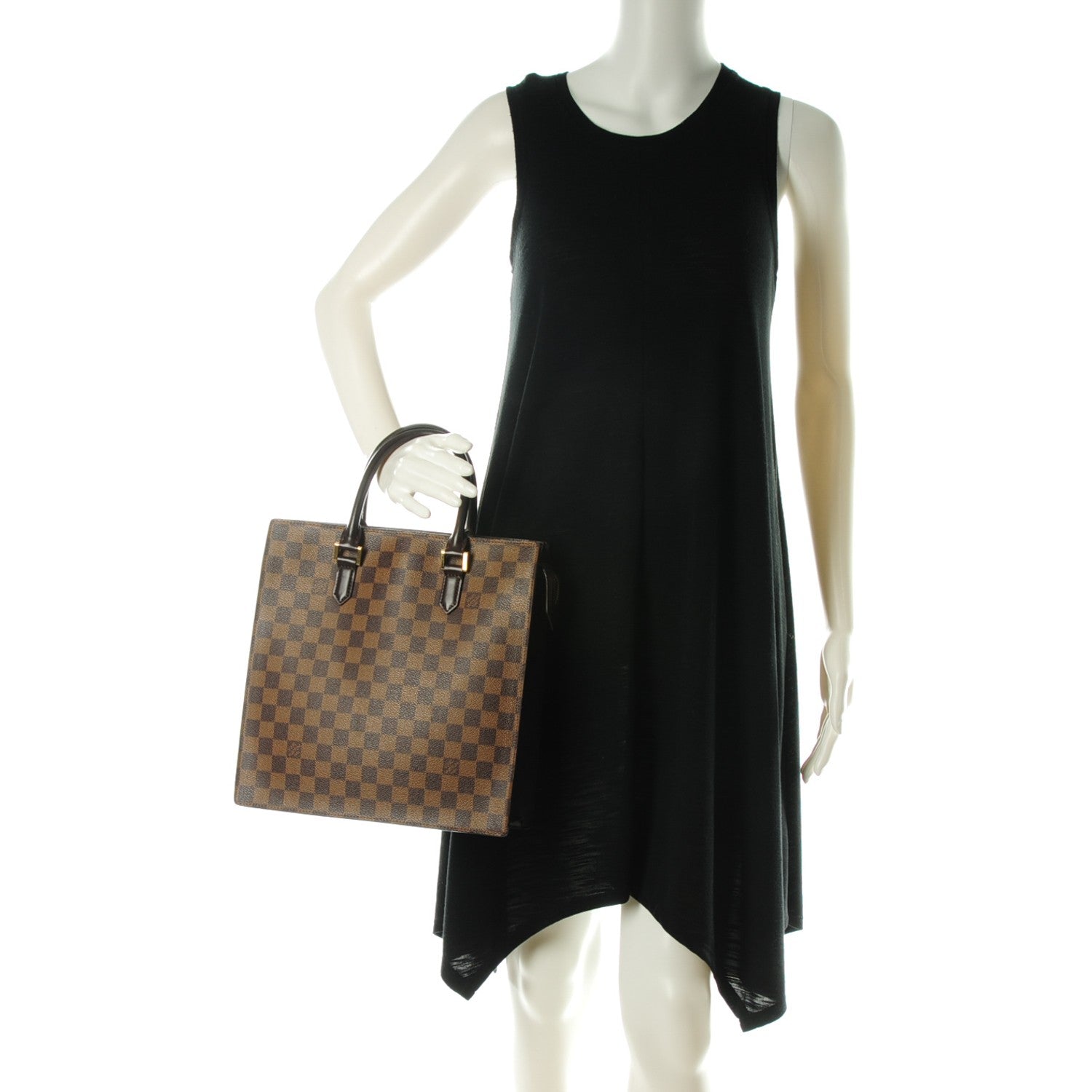 Louis Vuitton Damier Ebene Venice Sac Plat 2 of 13