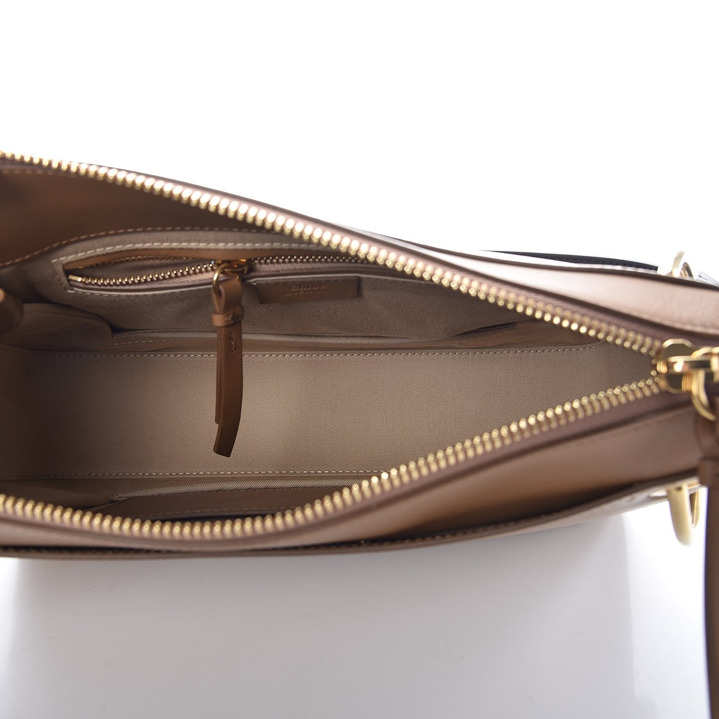 Calfskin Suede Medium Roy Bag Nut