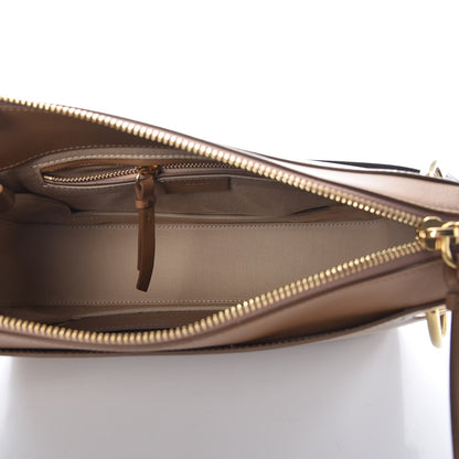 Chloe Calfskin Suede Medium Roy Bag Nut 6 of 10