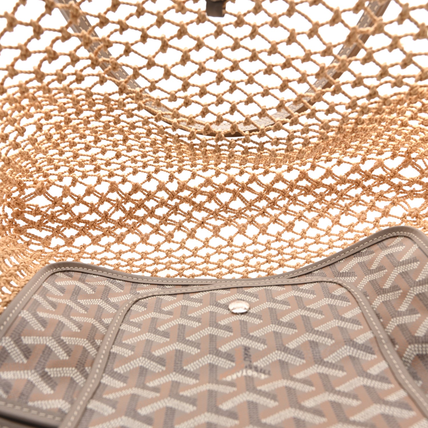 Goyard Goyardine Net Aligre Tote Grege 5 of 9