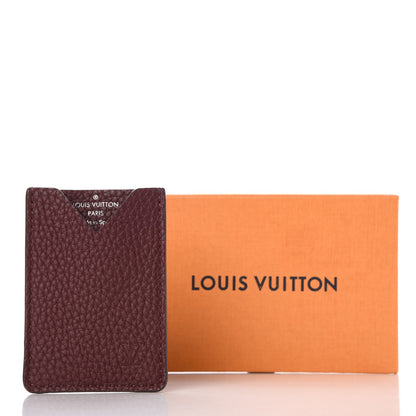 Louis Vuitton Taurillon Card Holder Bordeaux 7 of 7