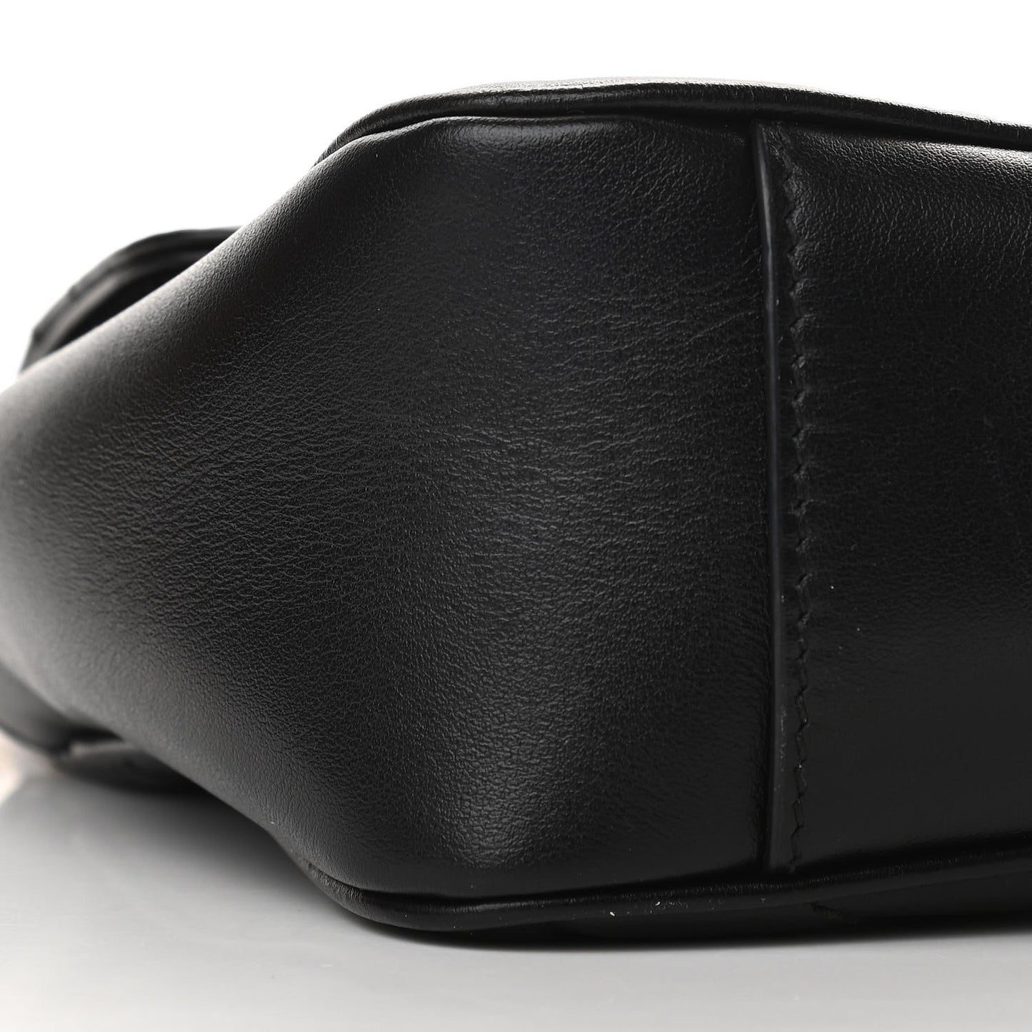 Calfskin Matelasse Small GG Marmont Shoulder Bag Black