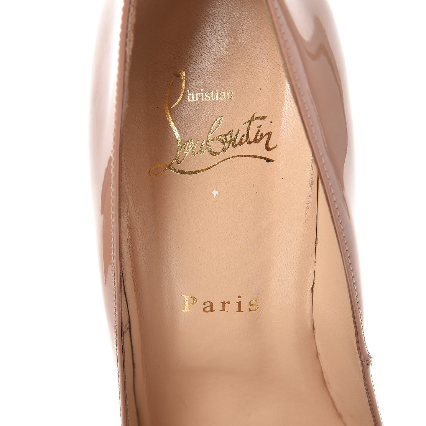 Patent Fetish Peep 150 Platform Pumps 38 Nude