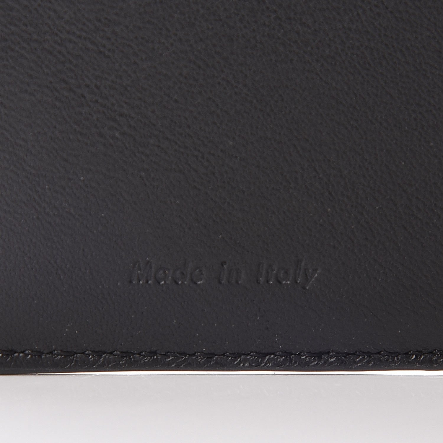 Celine Shiny Calfskin Medium Multifunction Purse Wallet Black 7 of 8