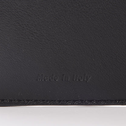 Celine Shiny Calfskin Medium Multifunction Purse Wallet Black 7 of 8