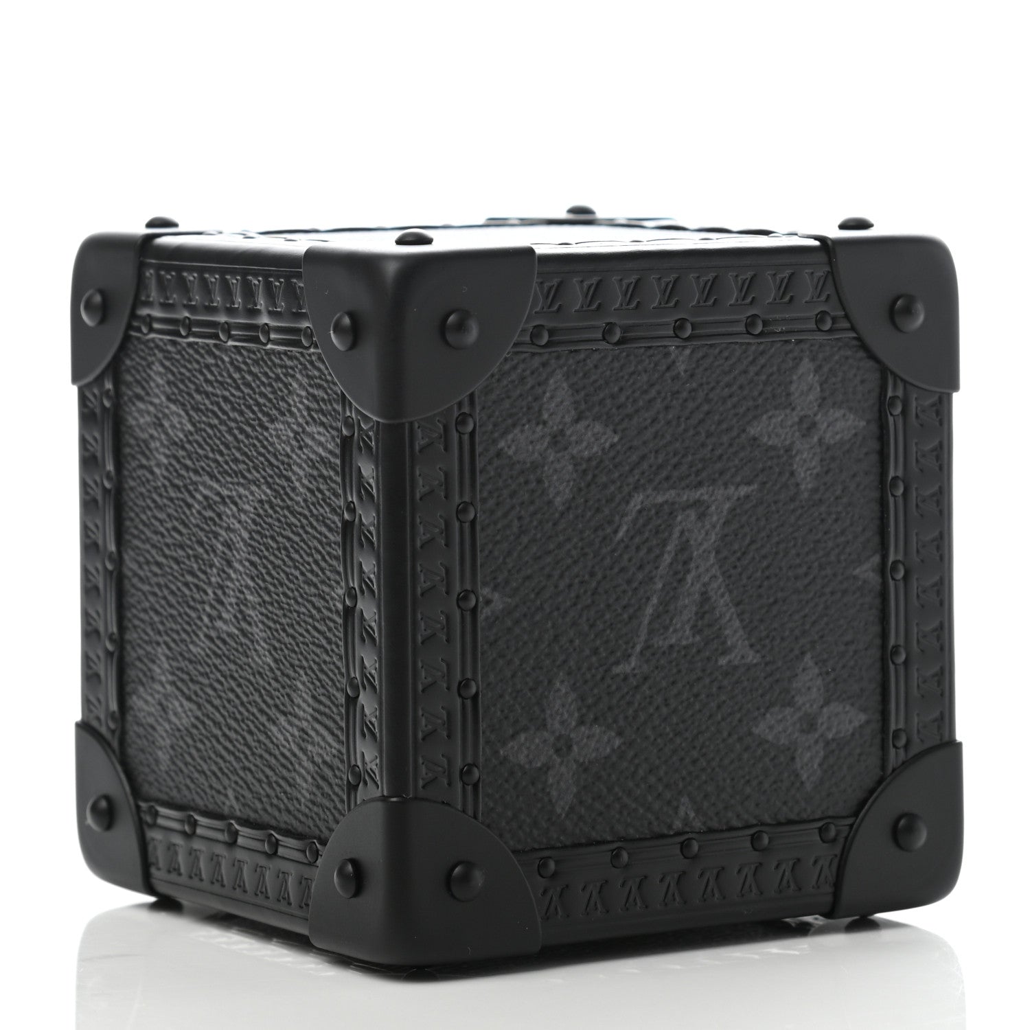 Louis Vuitton Monogram Eclipse Cube Paperweight 3 of 4