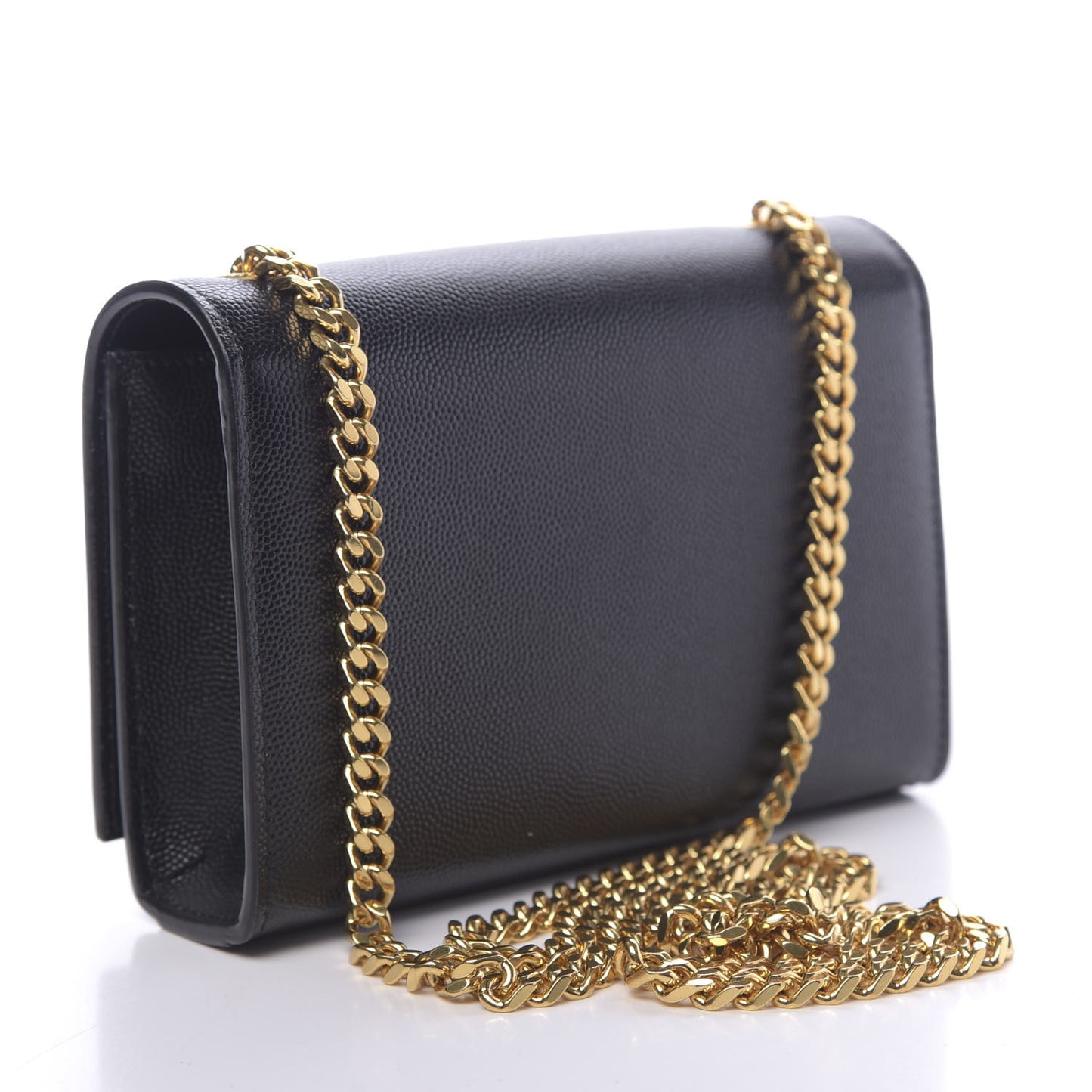 Grain De Poudre Small Monogram Kate Satchel Black