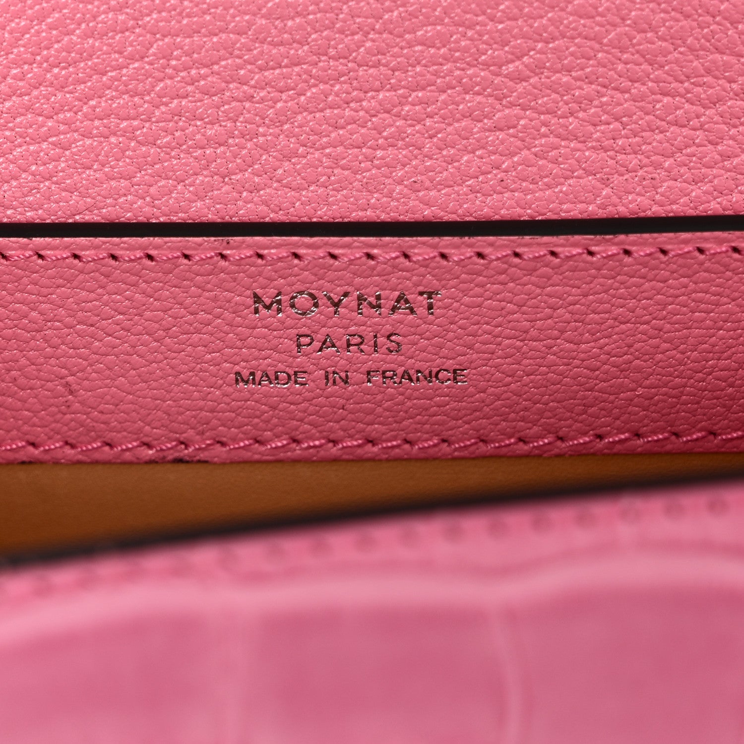 Moynat Matte Crocodile Rejane BB Pink 6 of 9