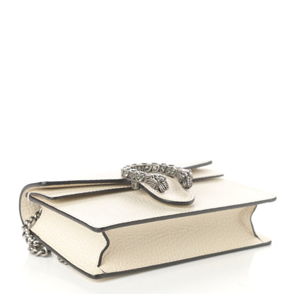 Gucci Dollar Calfskin Crystal Super Mini Dionysus Shoulder Bag Mystic White Black Diamond 4 of 8