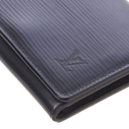 Louis Vuitton Epi Business Card Holder Black 4 of 7