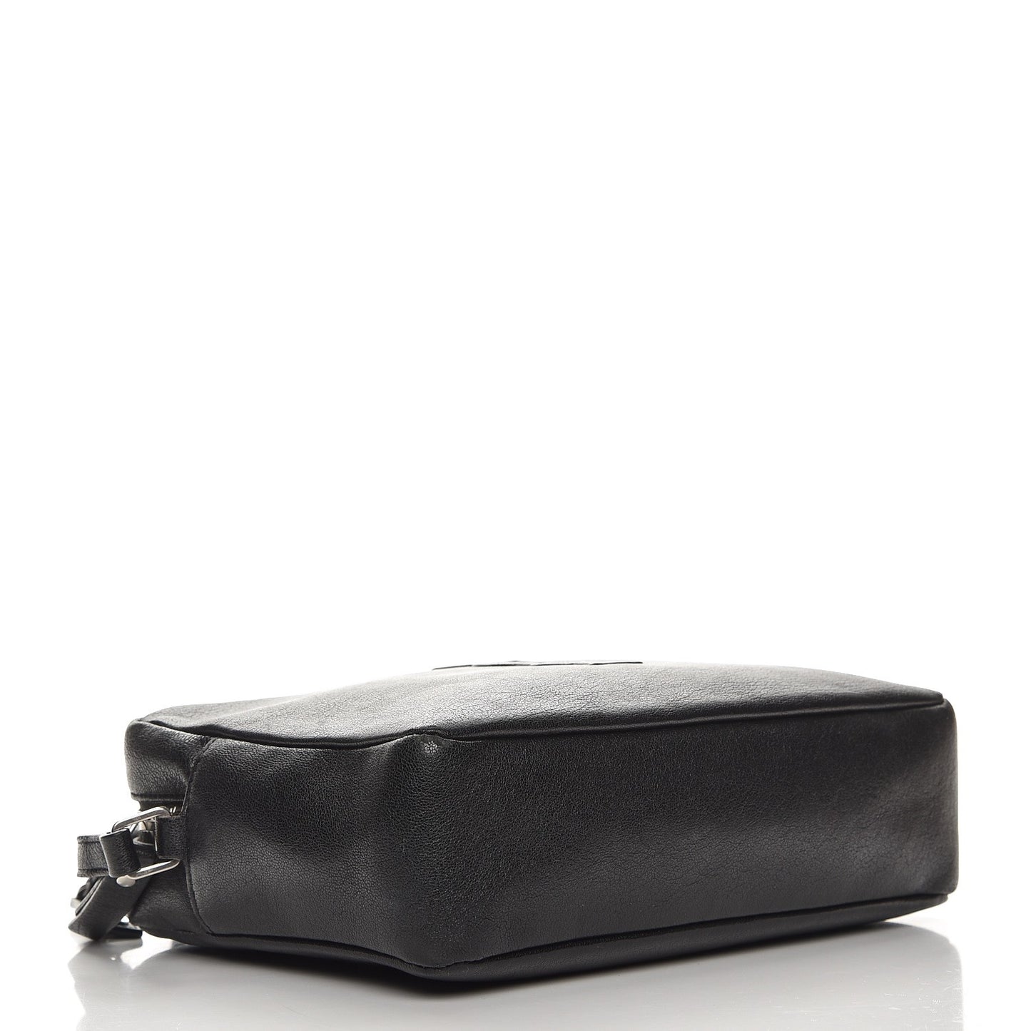 Lambskin Monogram Small Lou Camera Bag Black