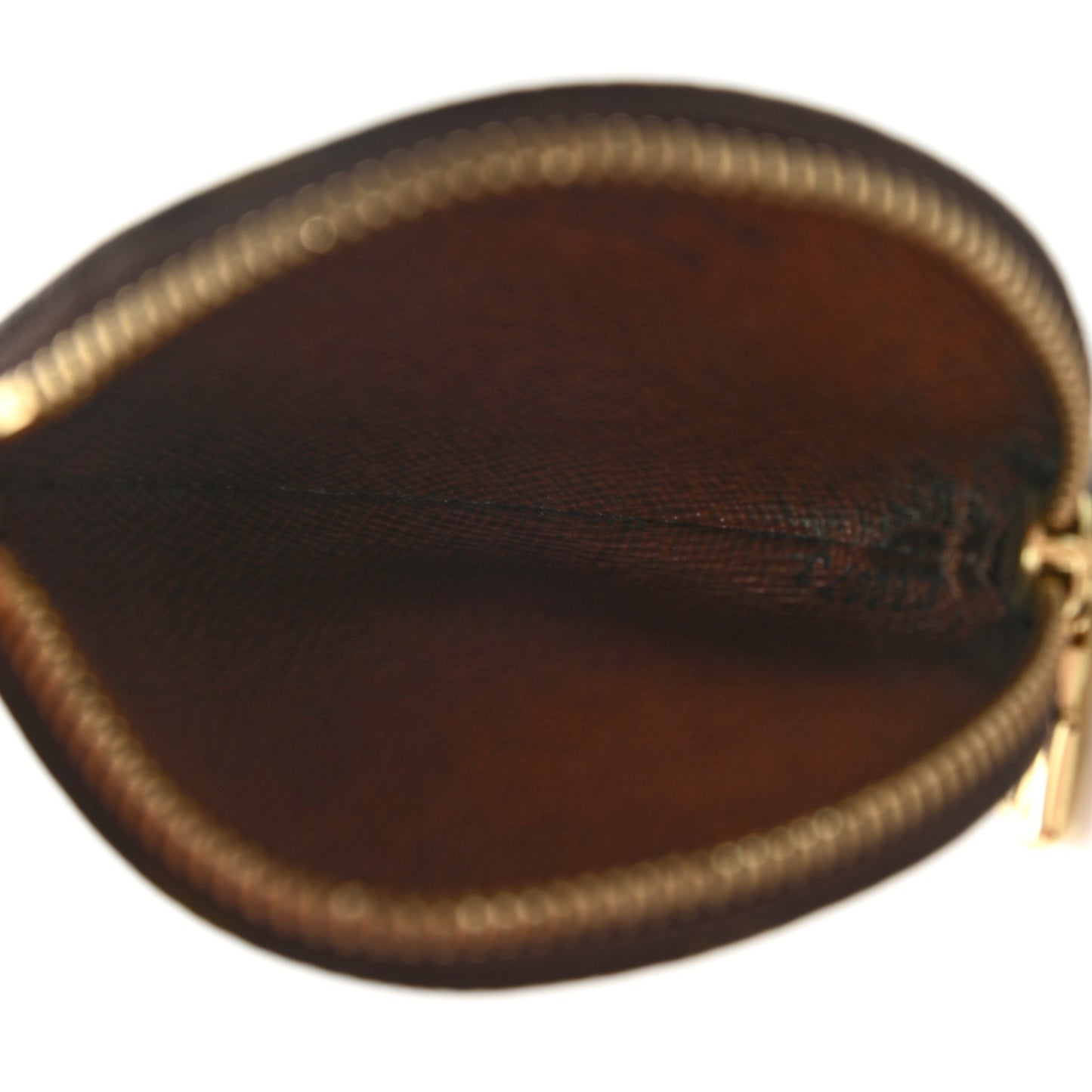 Monogram Round Coin Purse