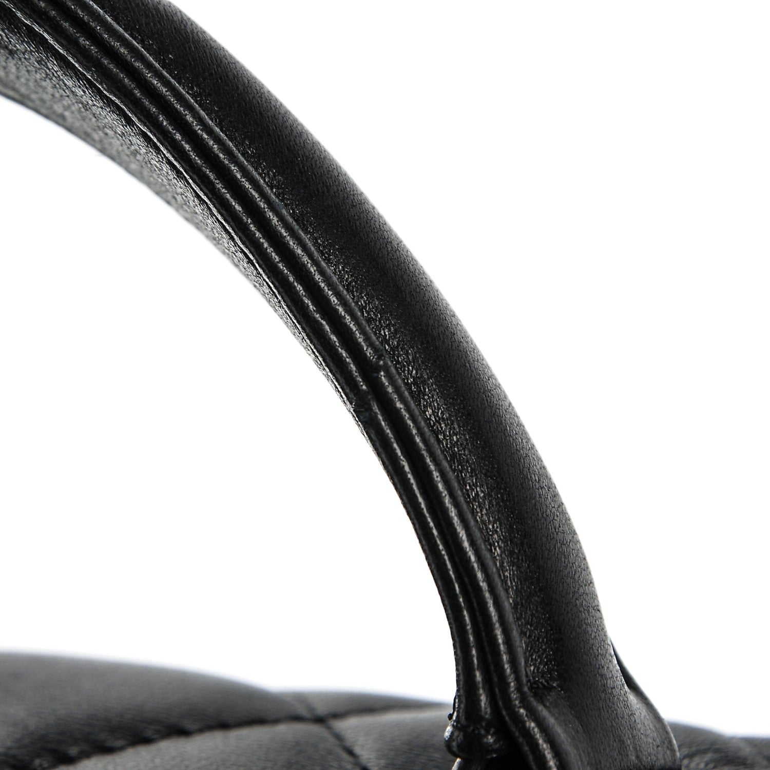 Chanel Lambskin Quilted Medium Kelly Flap Black 8 of 9