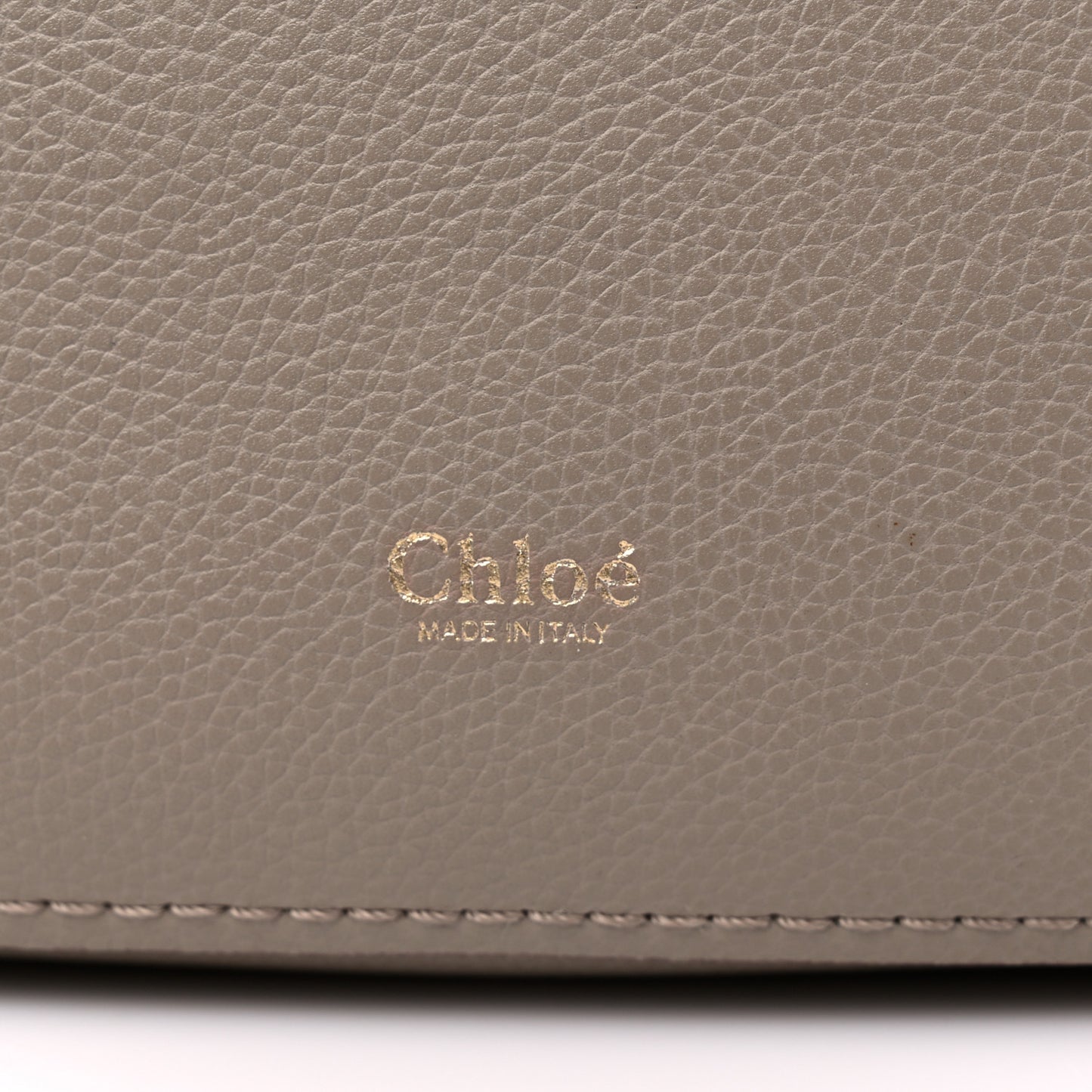 Smooth Grained Calfskin Medium Aby Tote Motty Grey