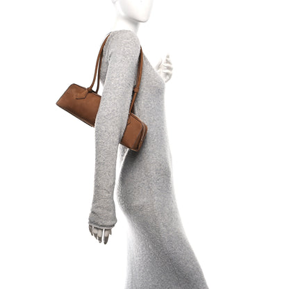 Alaia Nubuck Medium Le Teckel Bag Brown 2 of 10