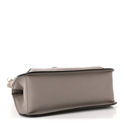 Gucci Cellarius Calfskin Medium Bamboo Daily Flap Shoulder Bag Storm Grey 4 of 9