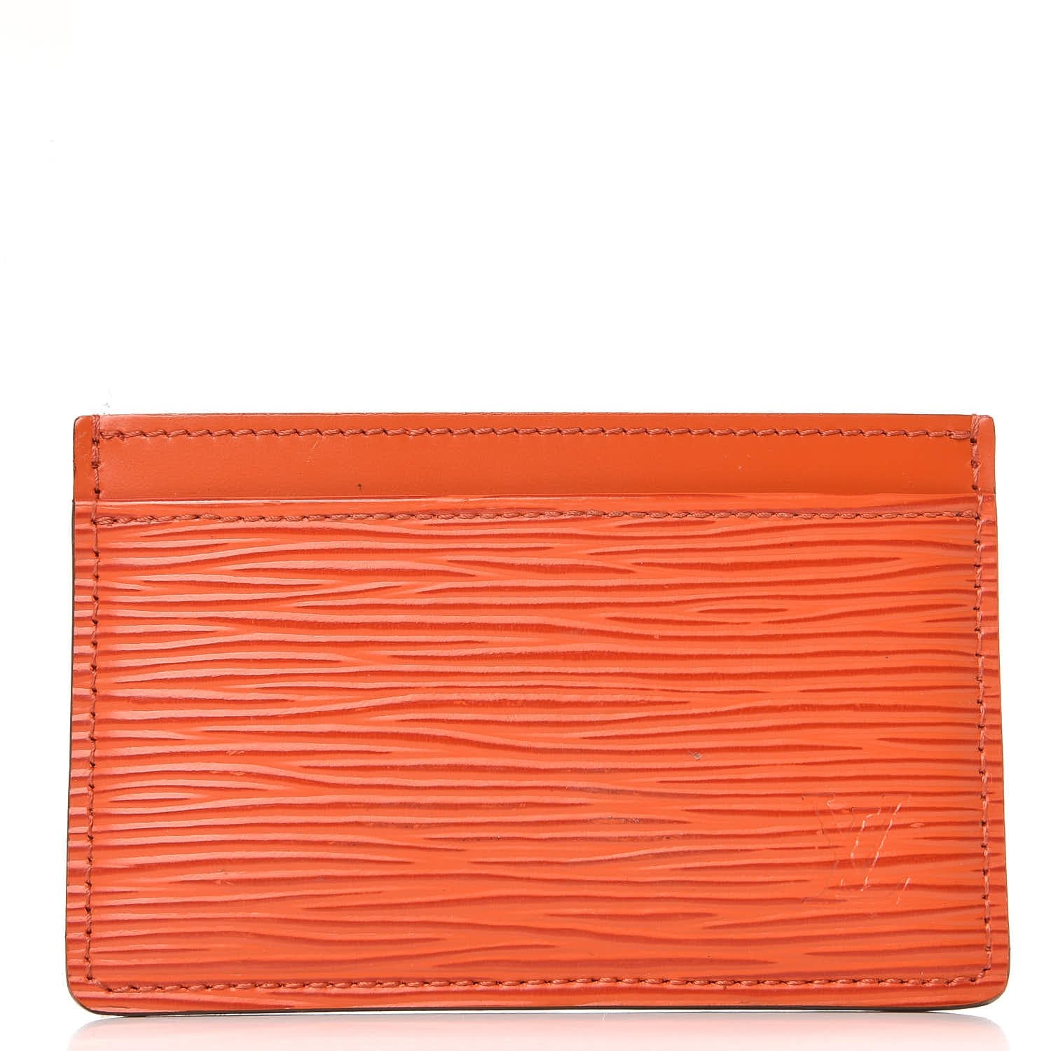 Louis Vuitton Epi Card Holder Piment 1 of 7