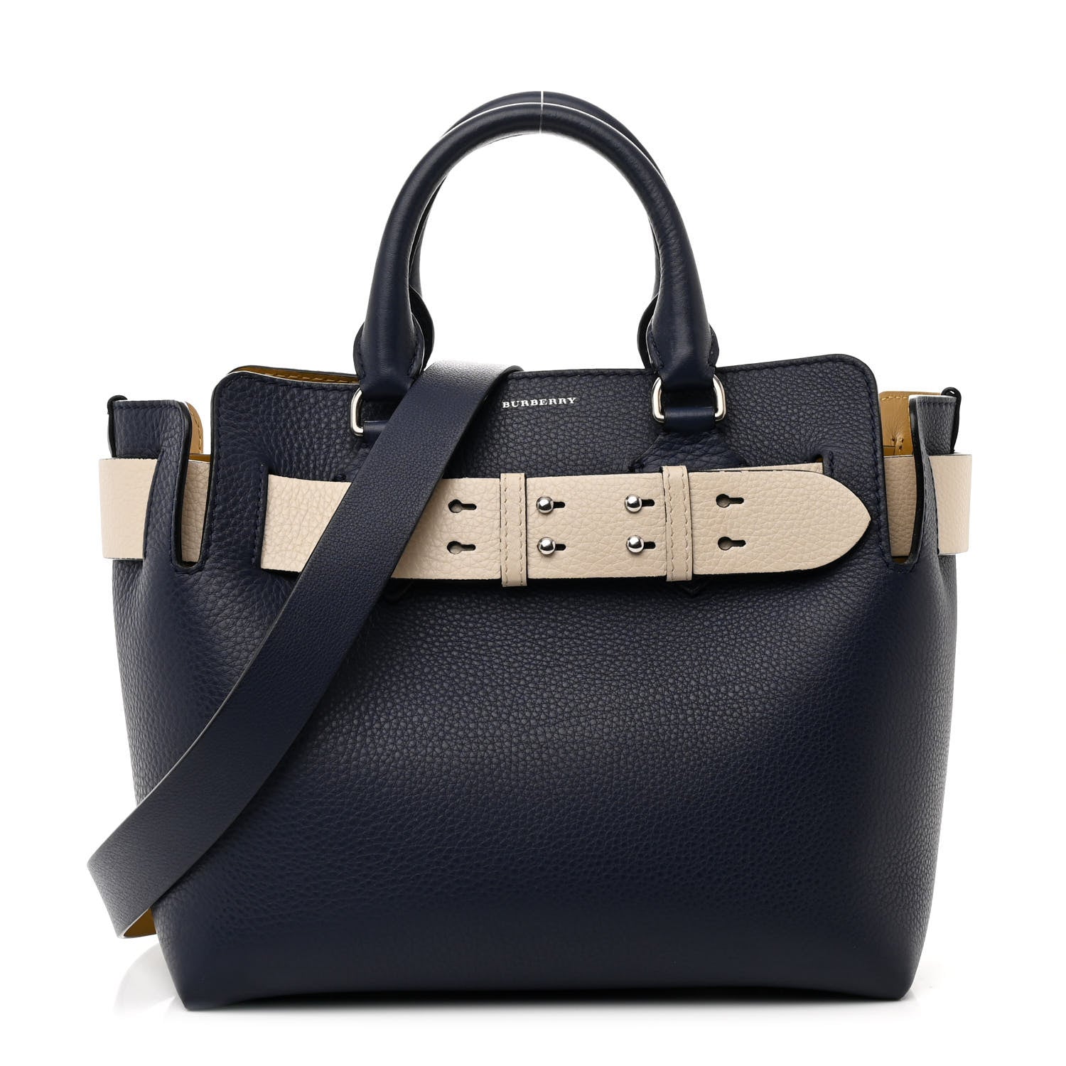 Burberry Soft Grain Calfskin Small Belt Bag Regency Blue 1 of 12