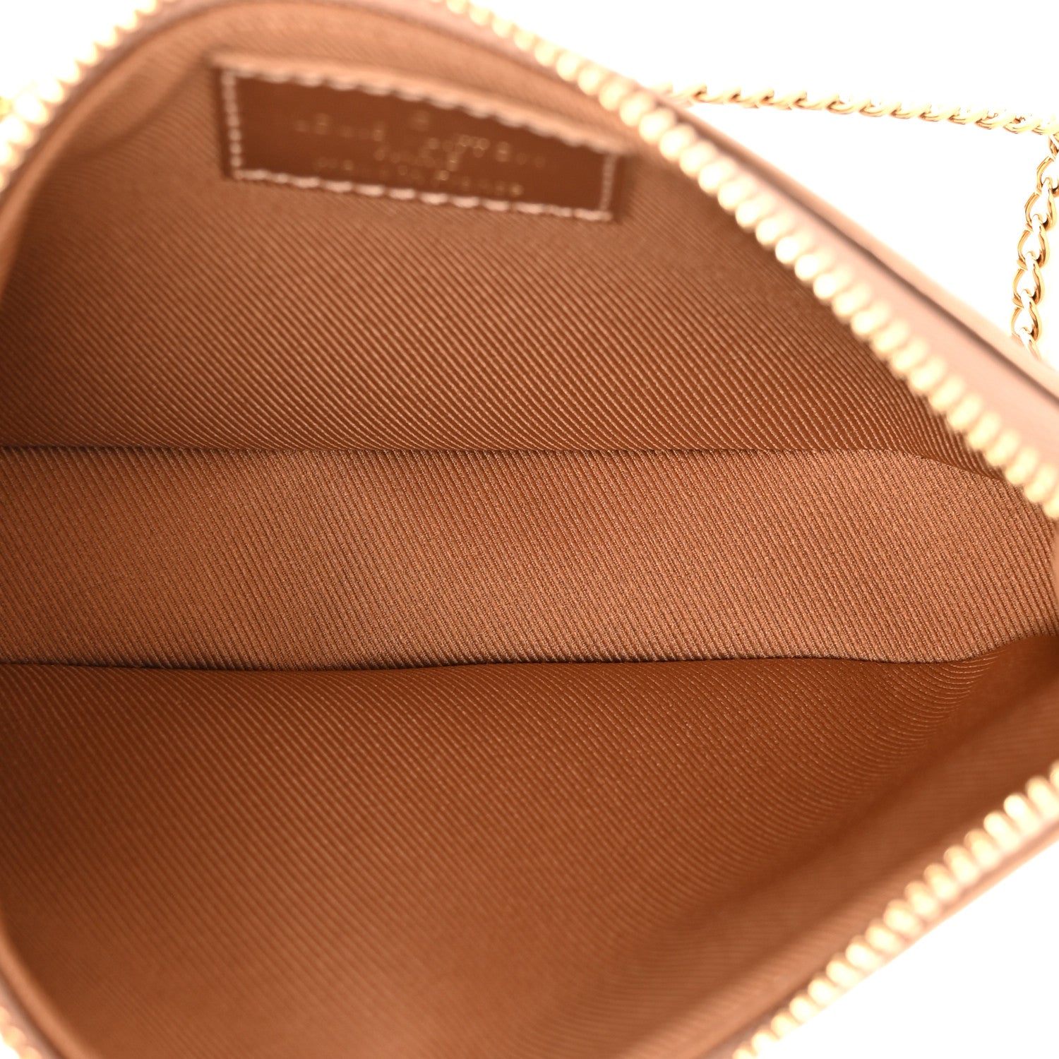 Louis Vuitton Metallic Vernis Mini Pochette Accessories Rose Gold 5 of 9