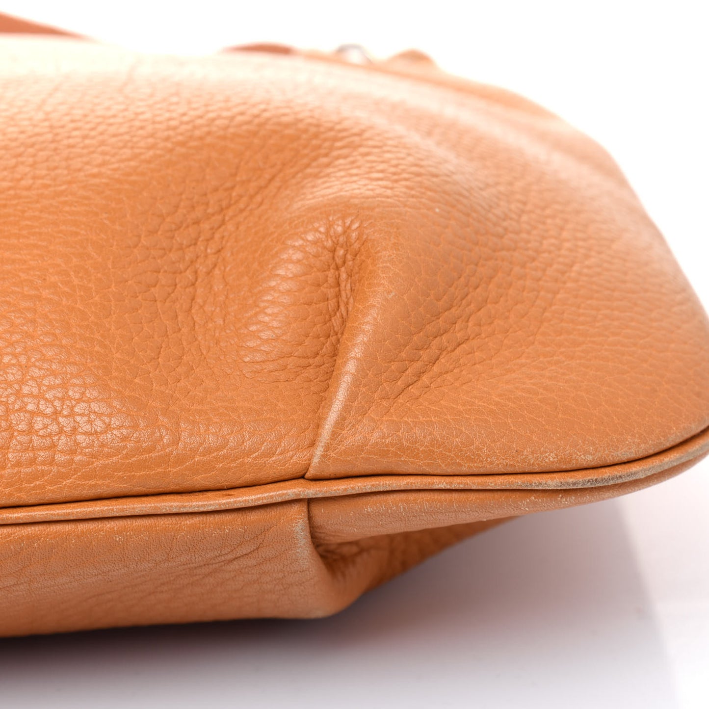 Taurillon Clemence Mini Rodeo Shoulder Bag Moutarde
