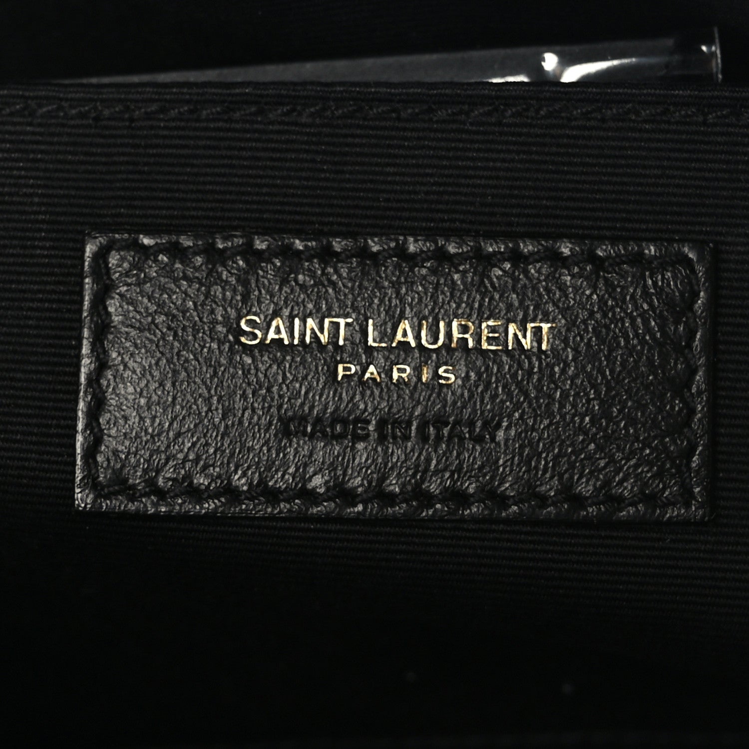 Saint Laurent Calfskin Matelasse Monogram Lou Camera Bag Dark Beige 6 of 9