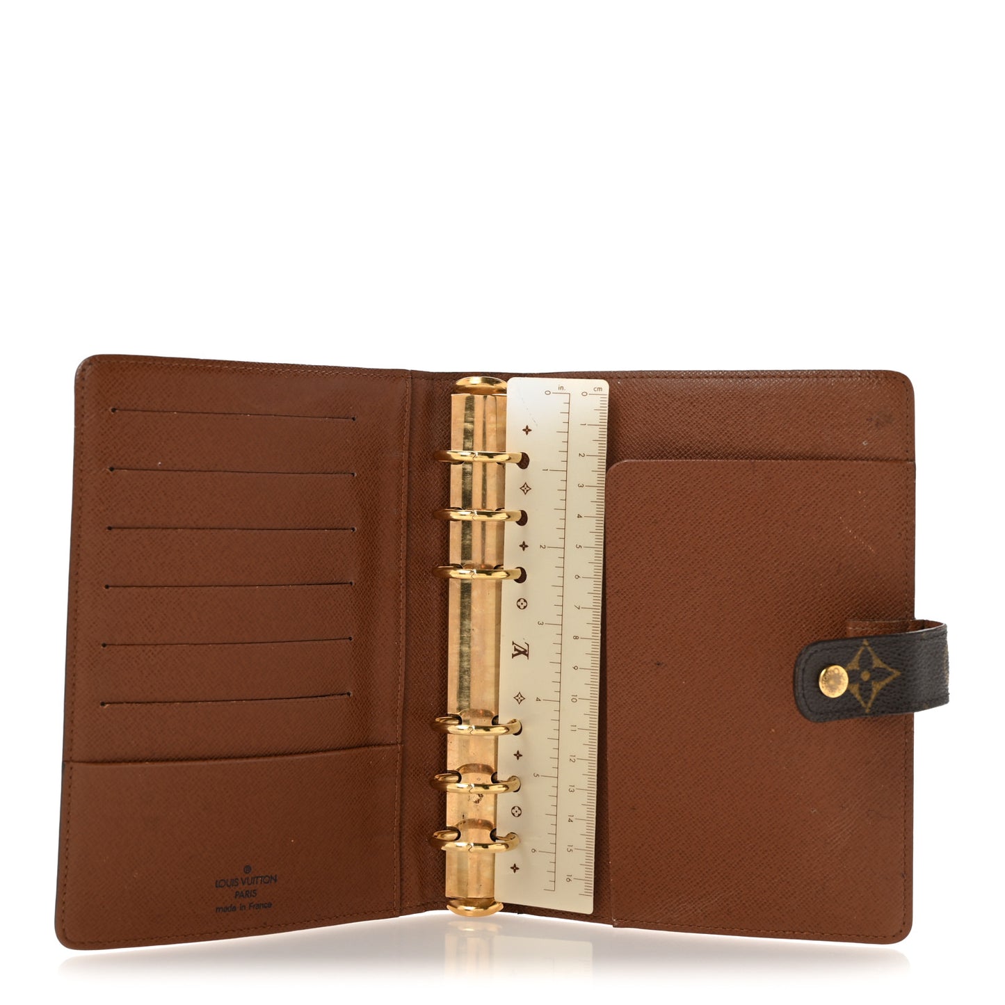 Monogram Medium Ring Agenda Cover
