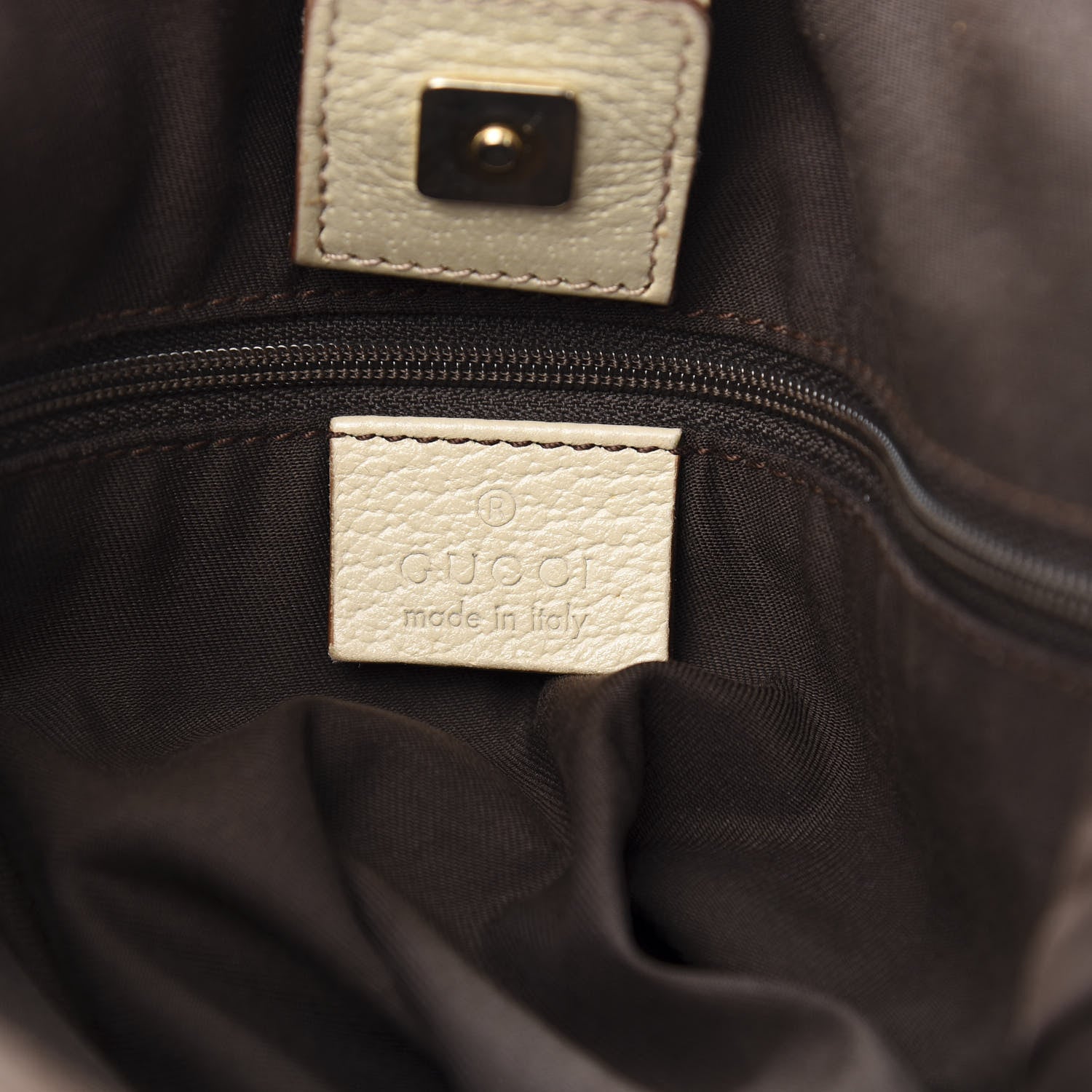 Gucci Monogram Medium Abbey Convertible Tote Off White 5 of 13