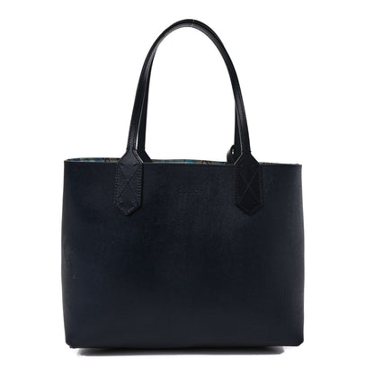 Gucci GG Supreme Monogram Blooms Small Reversible Tote Beige Blue Navy 3 of 17