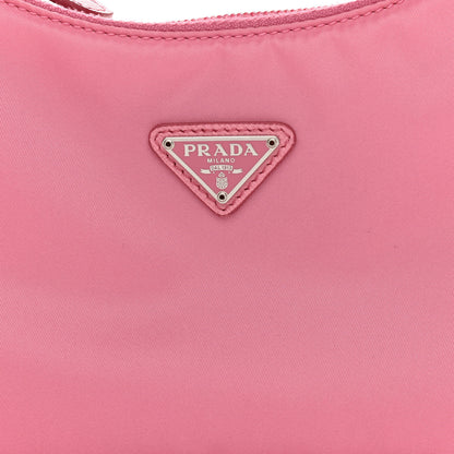 Prada Tessuto Nylon Mini Re-Edition 2000 Bag Begonia 9 of 12